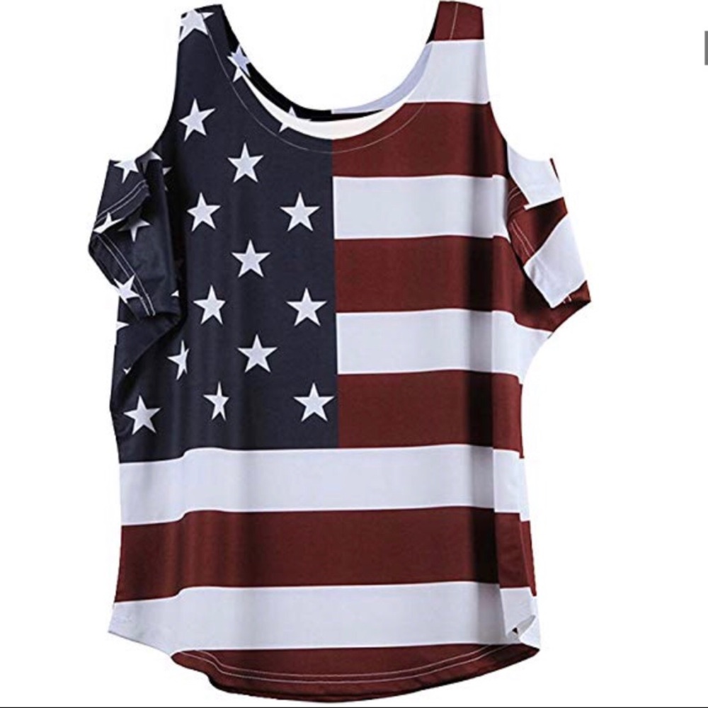 American Flag Top